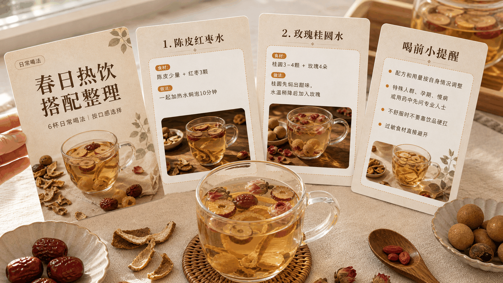 温润食养配方合集｜图文笔记 效果图