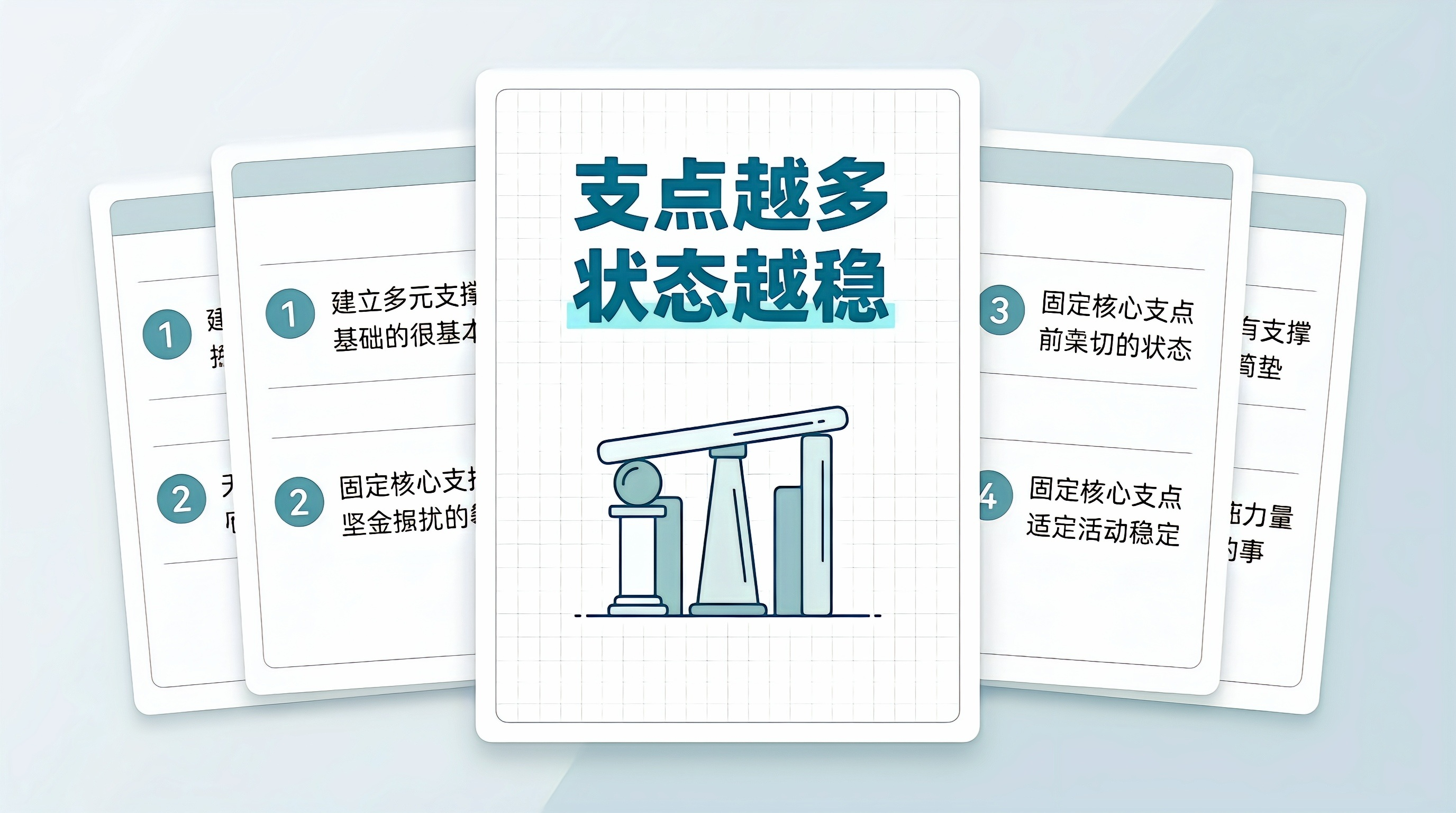 方格纸人生支点清单｜图文笔记 效果图