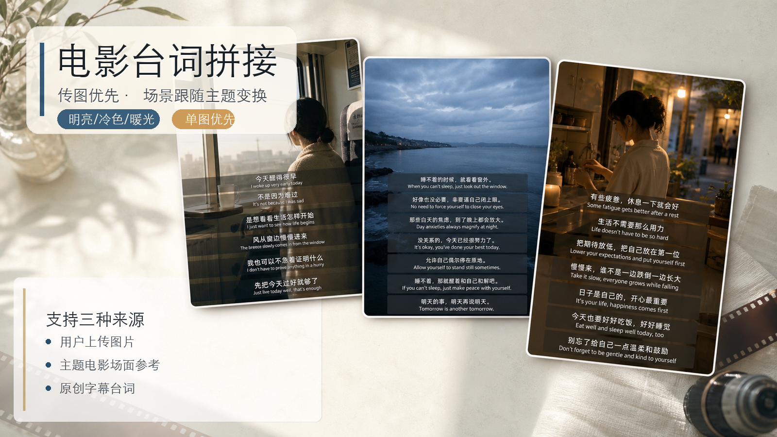 电影感台词拼接｜图文笔记 效果图