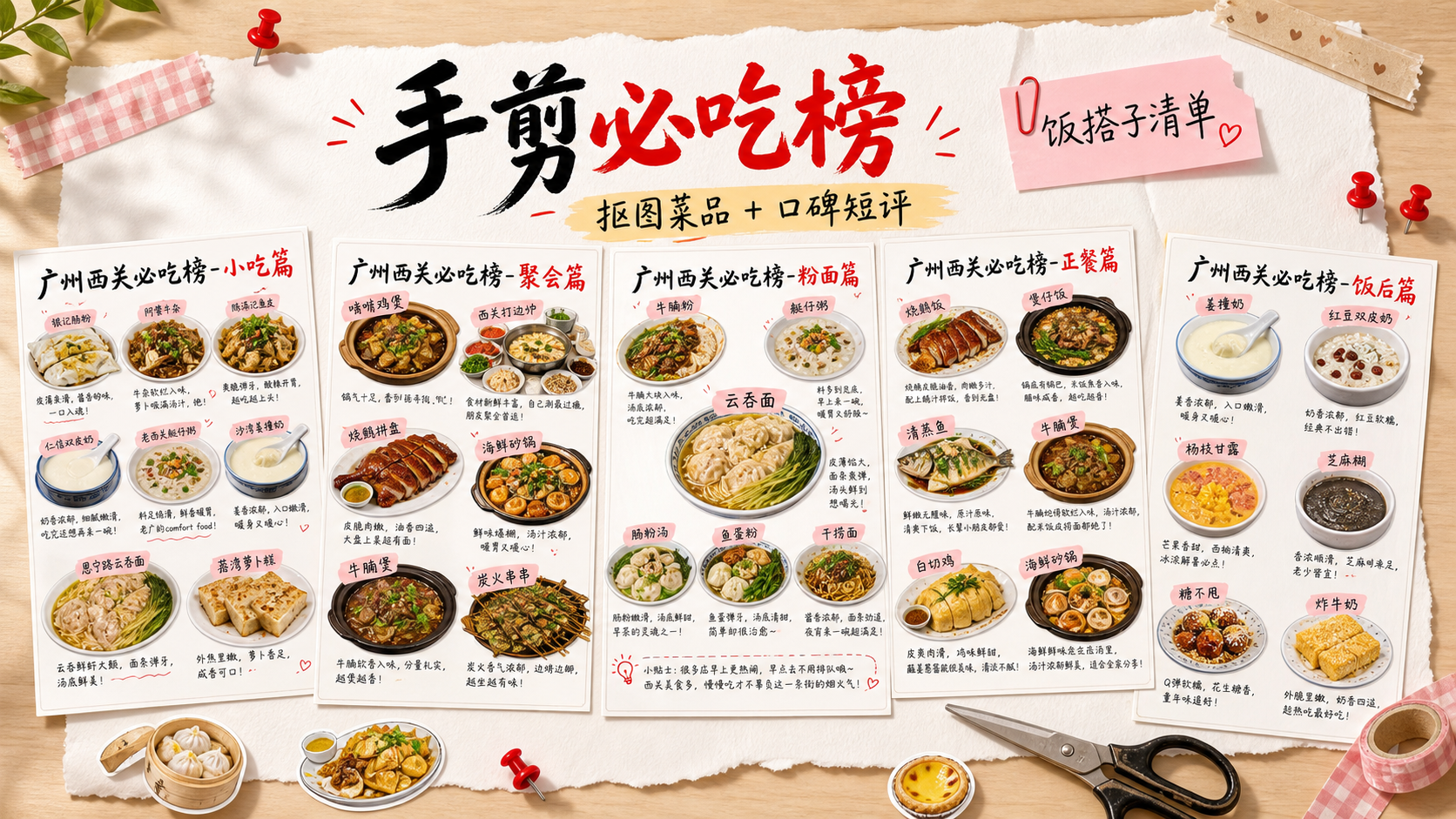 手剪抠图必吃榜｜图文笔记 效果图