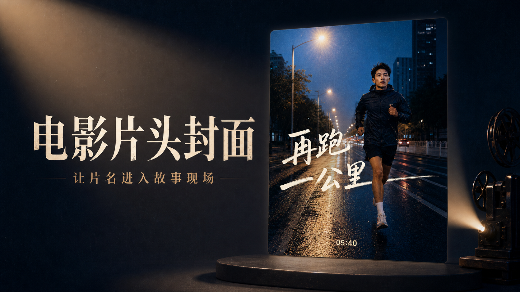 电影片头叙事｜封面 效果图