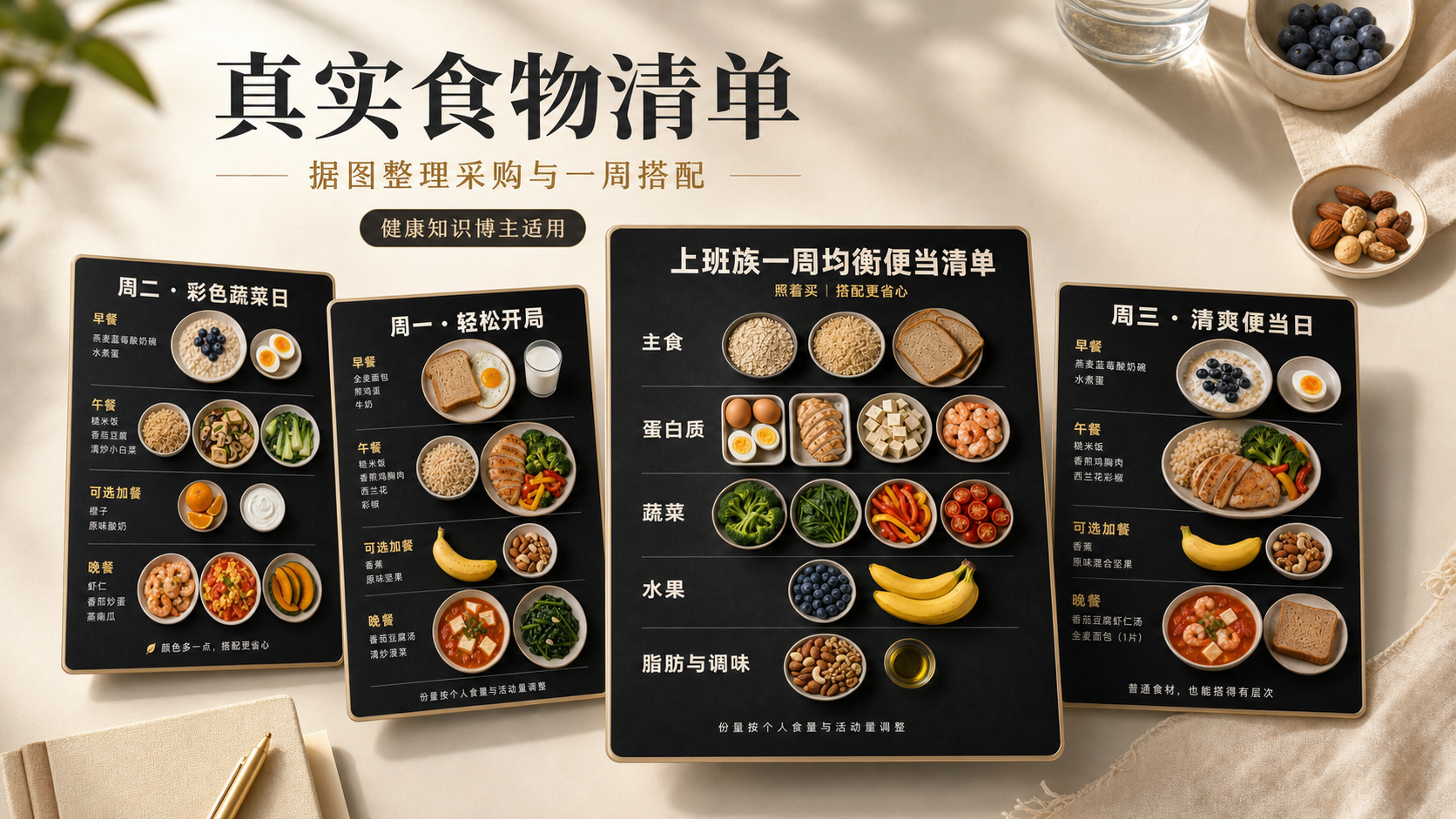 食材清单｜图文笔记 效果图
