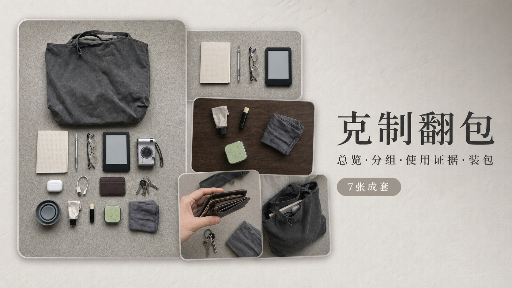 质感男生翻包日常｜图文笔记 效果图
