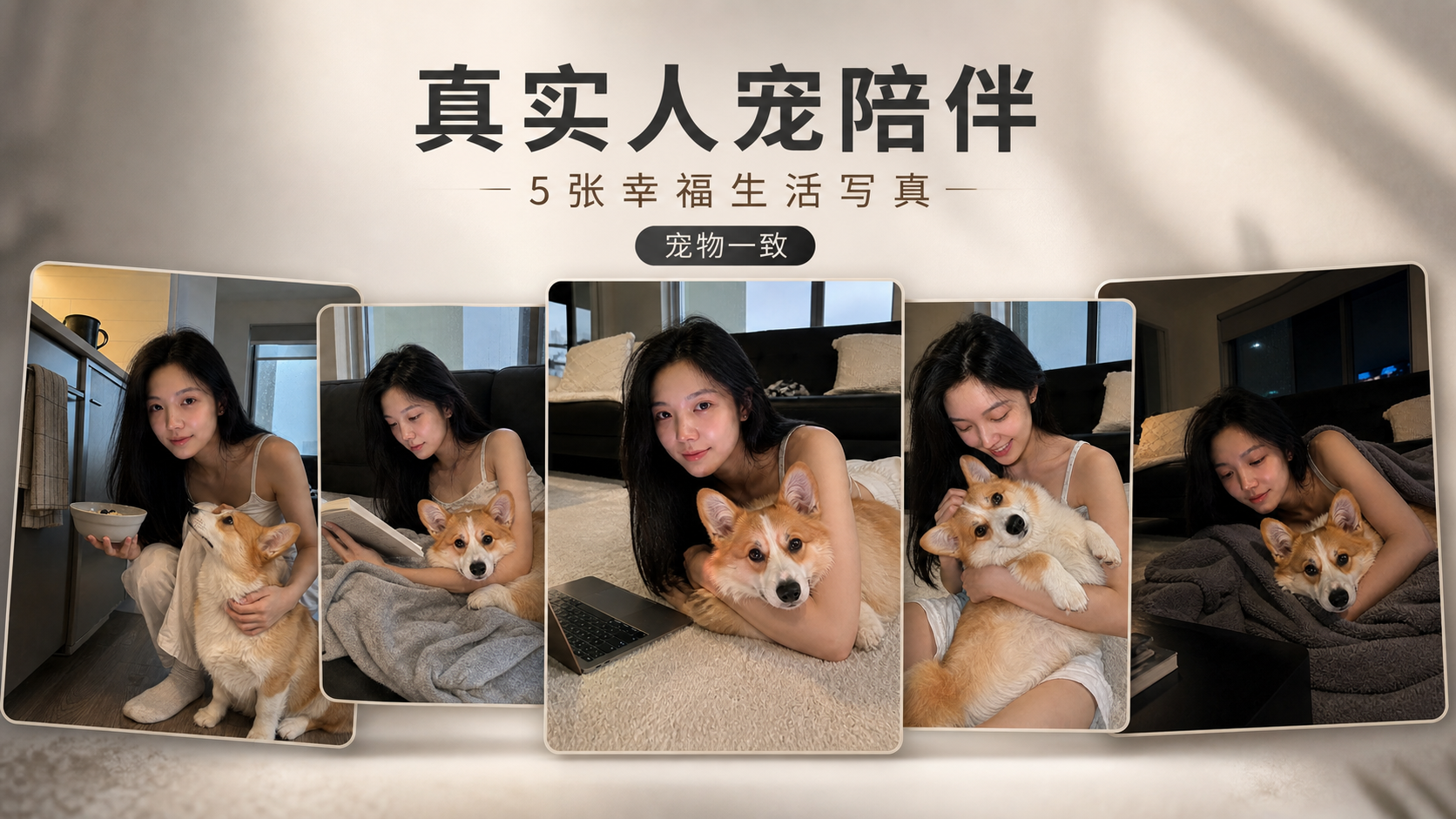 人宠陪伴写真｜图文笔记 效果图