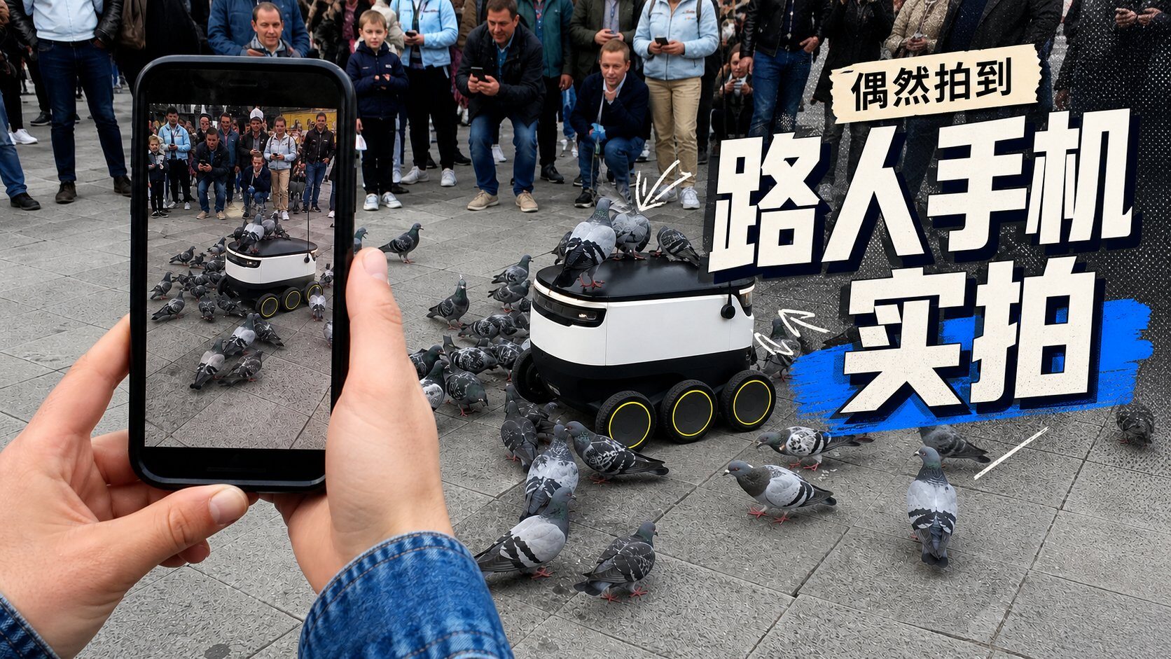 路人手机实拍｜视频 效果图