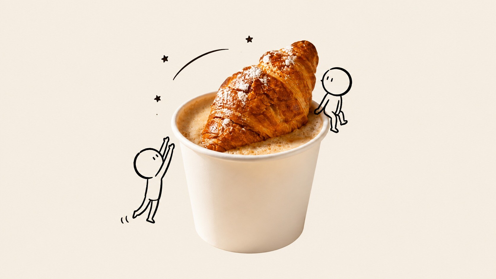 喜茶风极简涂鸦｜图文笔记 效果图